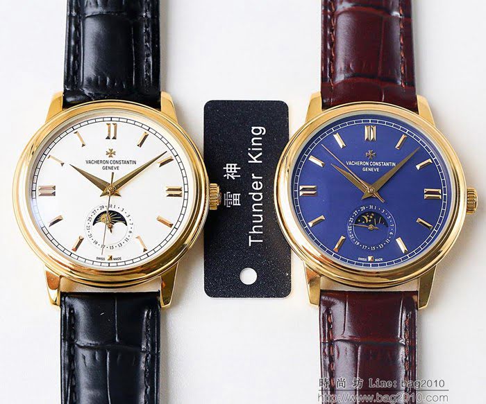 江詩丹頓 Vacheron Constantin LS精品 火爆推薦最新款 升級版 真月相功能腕表系列 男士腕表  wssb4231